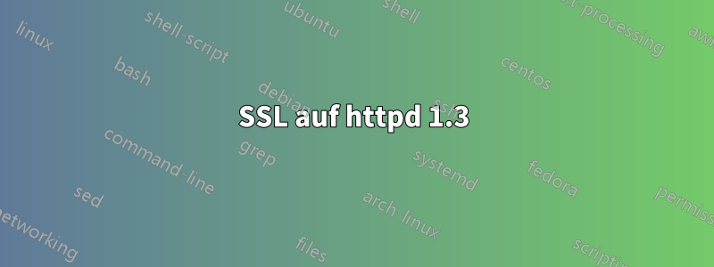 SSL auf httpd 1.3