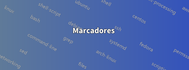 Marcadores