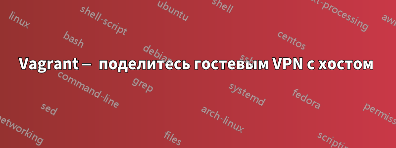 Vagrant — поделитесь гостевым VPN с хостом