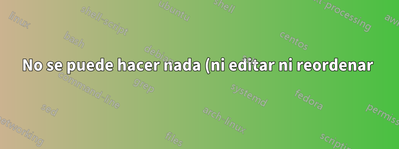 No se puede hacer nada (ni editar ni reordenar) con la variable de entorno Path System en Windows 10