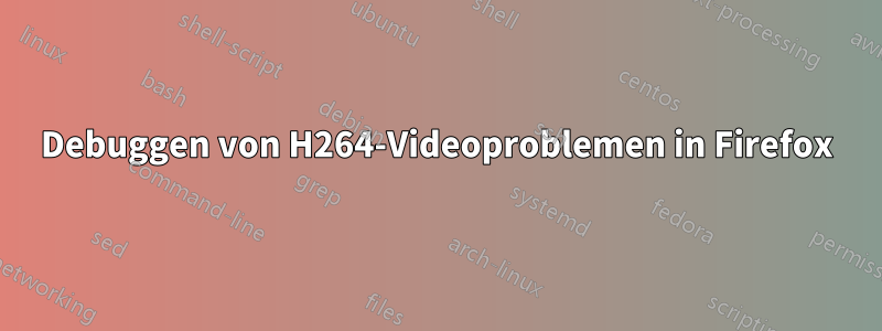 Debuggen von H264-Videoproblemen in Firefox