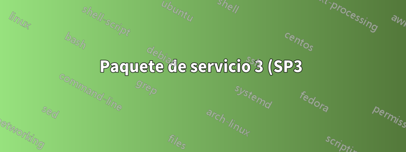 Paquete de servicio 3 (SP3) estándar de Windows XP Embedded