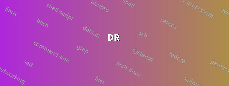 DR