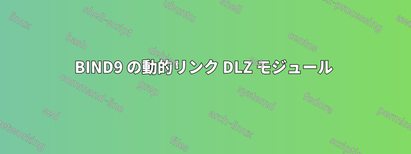 BIND9 の動的リンク DLZ モジュール