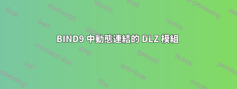 BIND9 中動態連結的 DLZ 模組