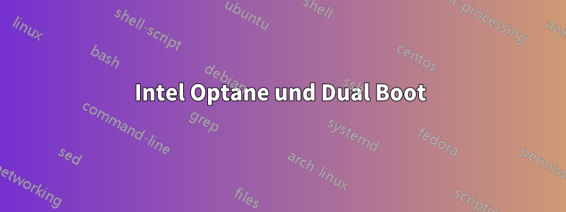 Intel Optane und Dual Boot