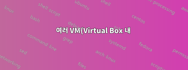 여러 VM(Virtual Box 내)이 동일한 CPU 코어를 사용할 수 있습니까?
