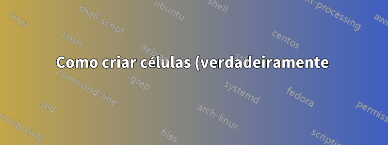 Como criar células (verdadeiramente) em branco a partir da fórmula para que sejam ignoradas em Ctrl + Seta?