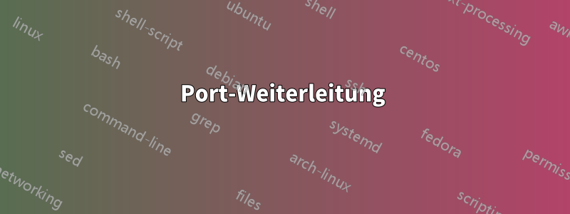 Port-Weiterleitung