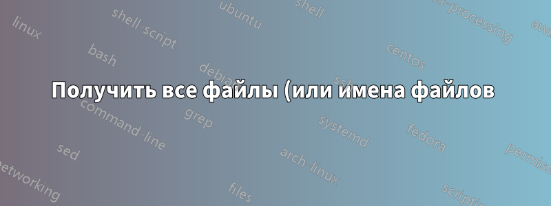 Получить все файлы (или имена файлов) из корзины s3 на определенную дату