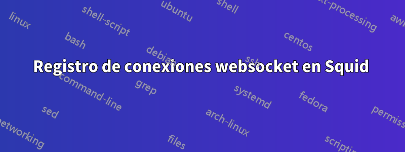 Registro de conexiones websocket en Squid