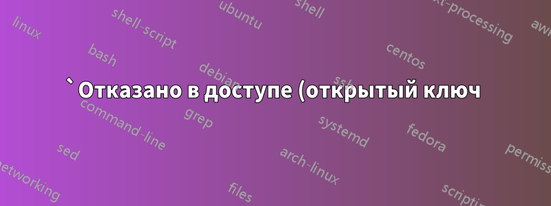 `Отказано в доступе (открытый ключ)` при добавлении ключа в SSH-Agent через скрипт Bash