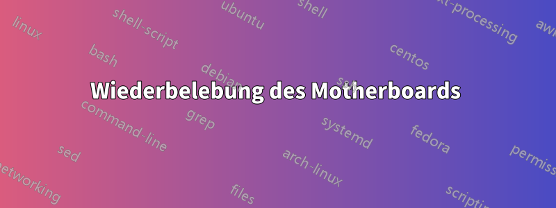 Wiederbelebung des Motherboards