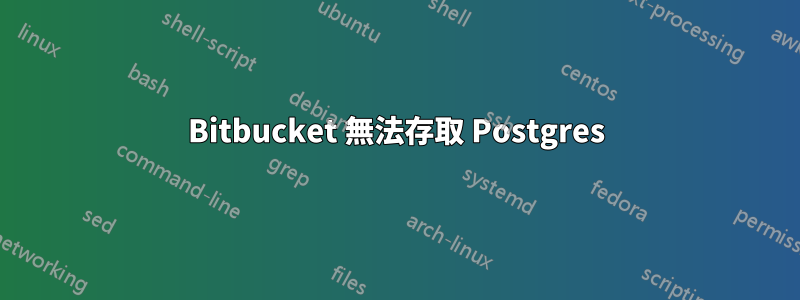 Bitbucket 無法存取 Postgres