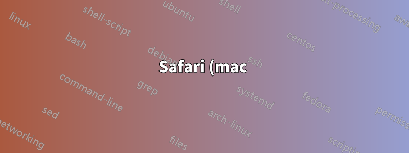 Safari (mac) の Stylish は CSS スタイルをどこに保存しますか?
