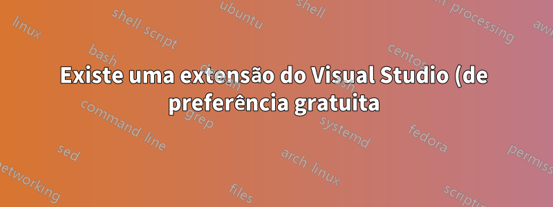 Existe uma extensão do Visual Studio (de preferência gratuita) que lembra quais arquivos eu abri com base no branch git em que estou trabalhando?
