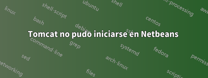 Tomcat no pudo iniciarse en Netbeans