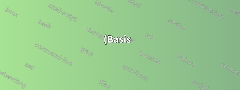(Basis-)Cat-Befehl funktioniert nicht