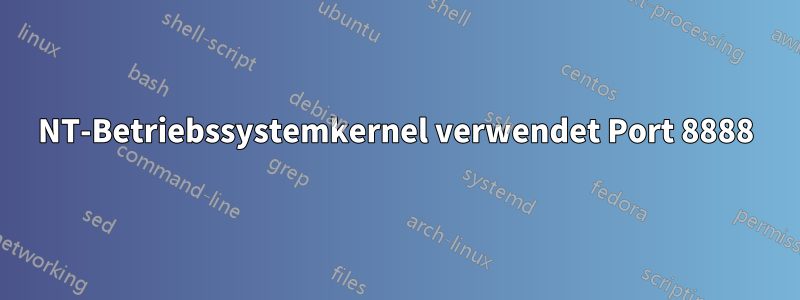 NT-Betriebssystemkernel verwendet Port 8888