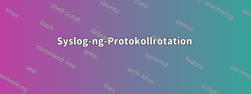 Syslog-ng-Protokollrotation