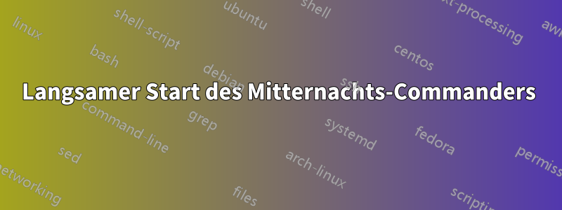 Langsamer Start des Mitternachts-Commanders