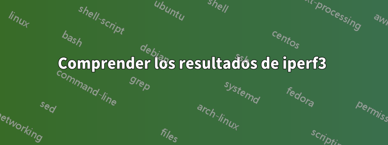 Comprender los resultados de iperf3
