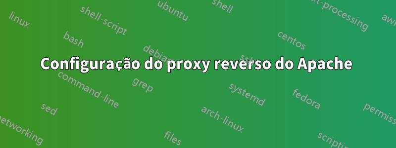 Configuração do proxy reverso do Apache