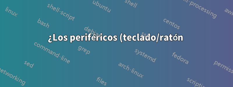 ¿Los periféricos (teclado/ratón) siguen identificándose correctamente después de pasar por un conmutador KVM?