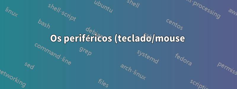 Os periféricos (teclado/mouse) ainda são identificados corretamente após passarem por um switch KVM?