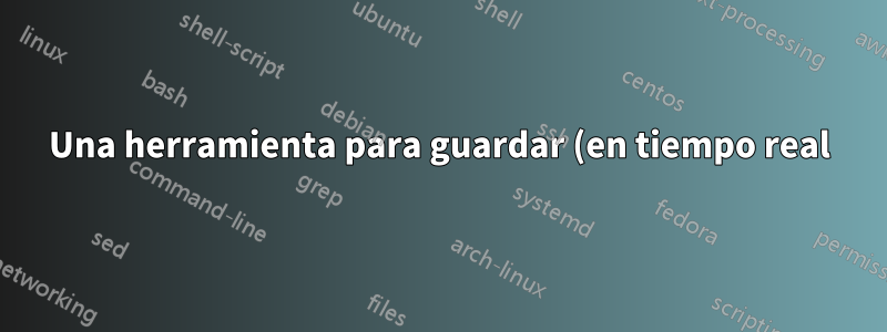 Una herramienta para guardar (en tiempo real) las entradas que se muestran en el Network Monitor de Firefox
