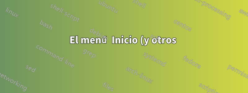 El menú Inicio (y otros) no funciona (v1709 y superiores, para Tile Store, NO para Tile Data Layer)