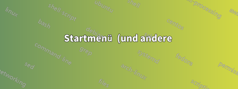 Startmenü (und andere) funktionieren nicht (v1709 und höher, für Tile Store, NICHT Tile Data Layer)