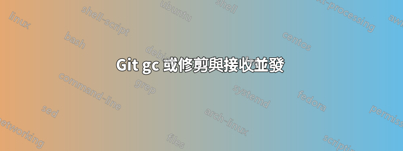 Git gc 或修剪與接收並發