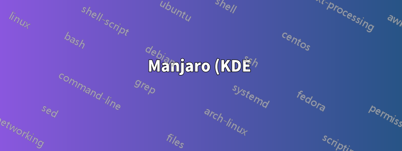Manjaro (KDE) 以 rdp 伺服器運行