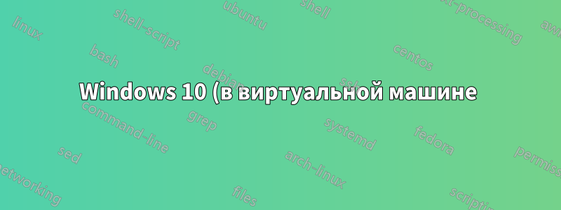 Windows 10 (в виртуальной машине) принудительно синхронизирует/обновляет время при отключенной настройке