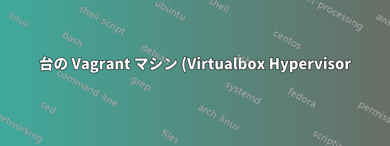 2 台の Vagrant マシン (Virtualbox Hypervisor) に ssh で Ansible を接続するにはどうすればよいでしょうか?