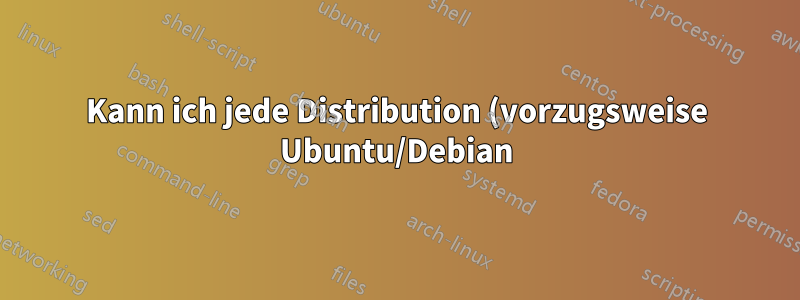 Kann ich jede Distribution (vorzugsweise Ubuntu/Debian) mit SSD-Laufwerk, ohne Legacy-Modus (nur UEFI) und ohne Option zum Wechseln in den AHCI-Modus installieren?