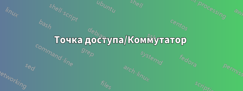 Точка доступа/Коммутатор