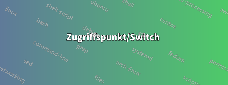 Zugriffspunkt/Switch