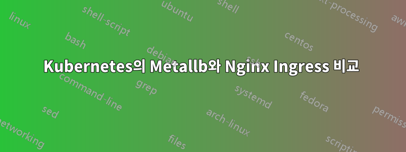 Kubernetes의 Metallb와 Nginx Ingress 비교