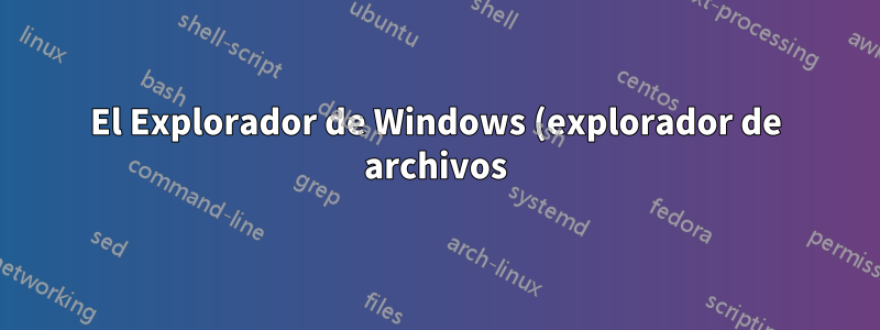 El Explorador de Windows (explorador de archivos) se congela al interactuar con un archivo zip