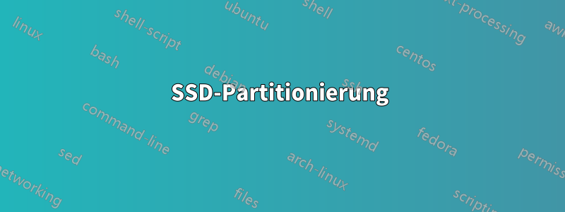 SSD-Partitionierung