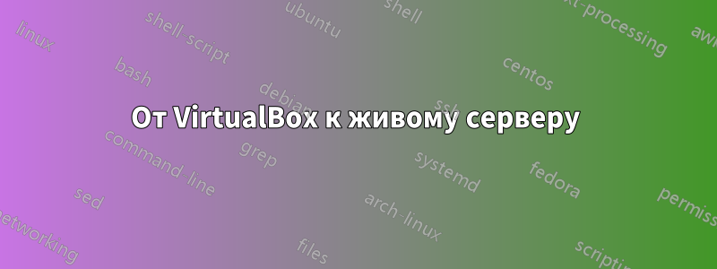 От VirtualBox к живому серверу