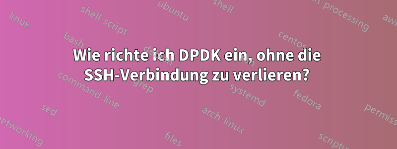 Wie richte ich DPDK ein, ohne die SSH-Verbindung zu verlieren?