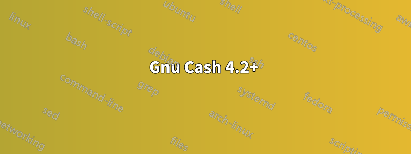 Gnu Cash 4.2+