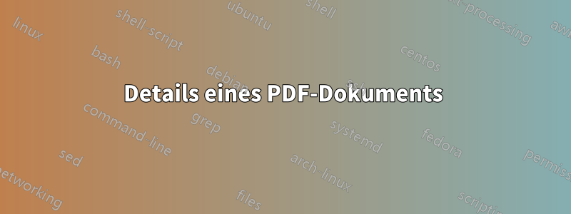 Details eines PDF-Dokuments