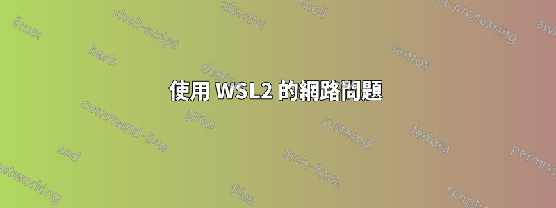 使用 WSL2 的網路問題