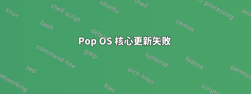 Pop OS 核心更新失敗