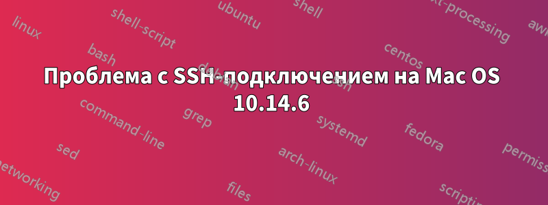 Проблема с SSH-подключением на Mac OS 10.14.6