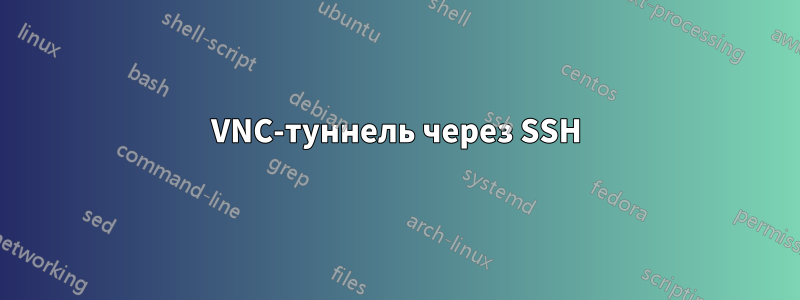 VNC-туннель через SSH